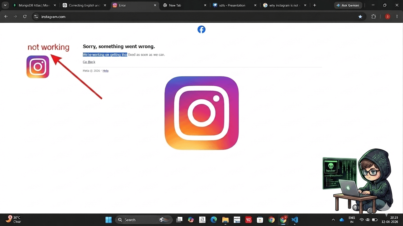 Instagram Not Working? How This Web Developer Might Be the Reason